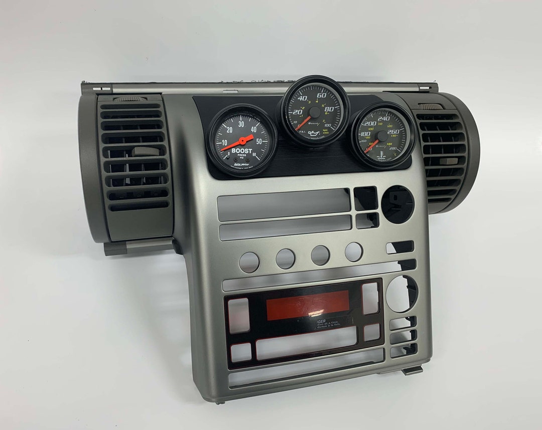 G35 0304 Triple Gauge Pod Angled Cubby Etsy