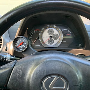 IS300 Gauge Pod Steering Column Driver