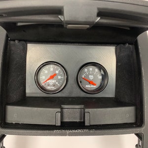 350Z 06-08 Dashboard Cubby Straight Gauge Pod
