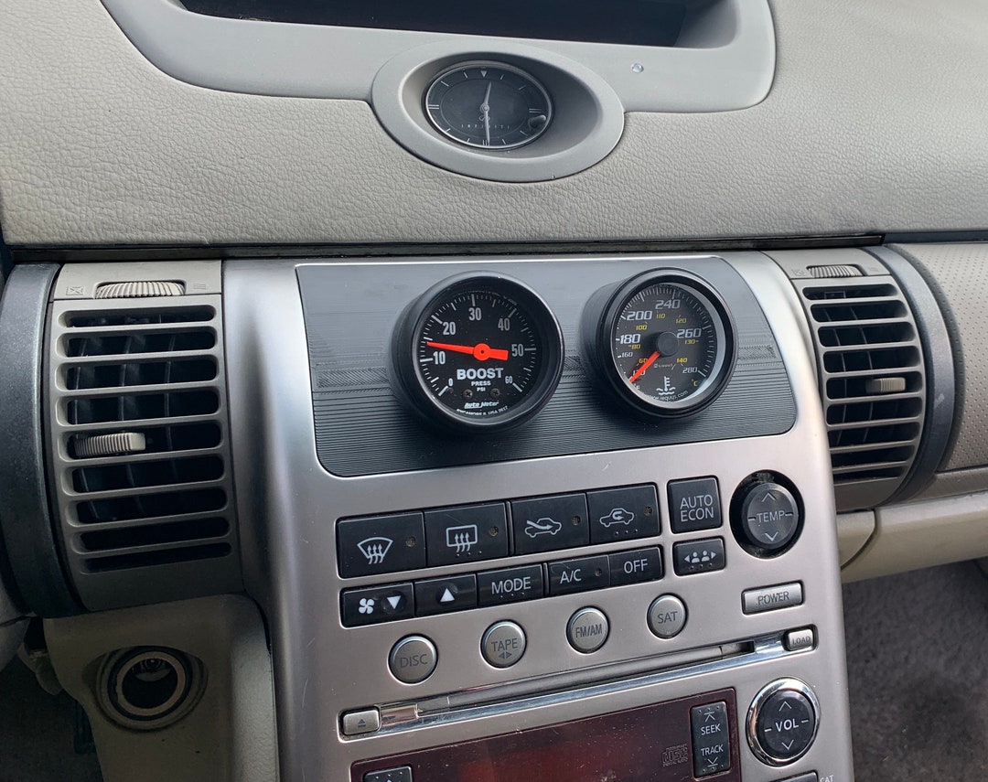 G35 0304 Double Gauge Pod Angled Cubby Etsy