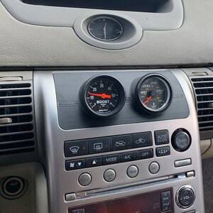 G35 03-04 Double Gauge Pod Angled Cubby