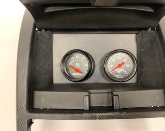 350Z 06-08 Dashboard Cubby Angled Gauge Pod