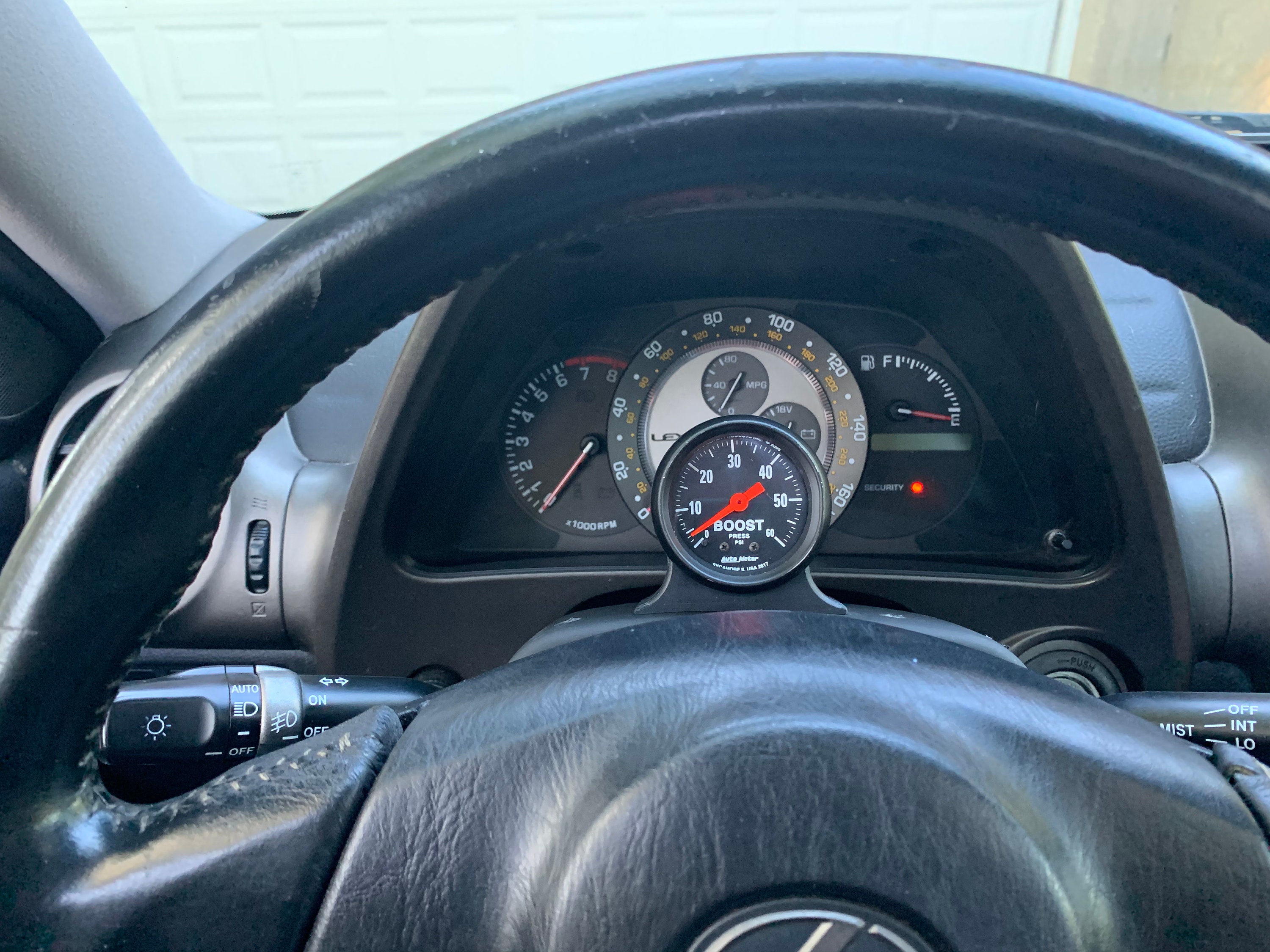 IS300 01-05 Gauge Pod Steering Column Center
