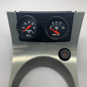 G35 05-07 Manual Ash Tray Double Gauge Pod Angled
