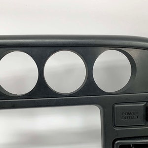 94-97 Ram Map Light Double Gauge Pod - Angled, Direct Fit, Black