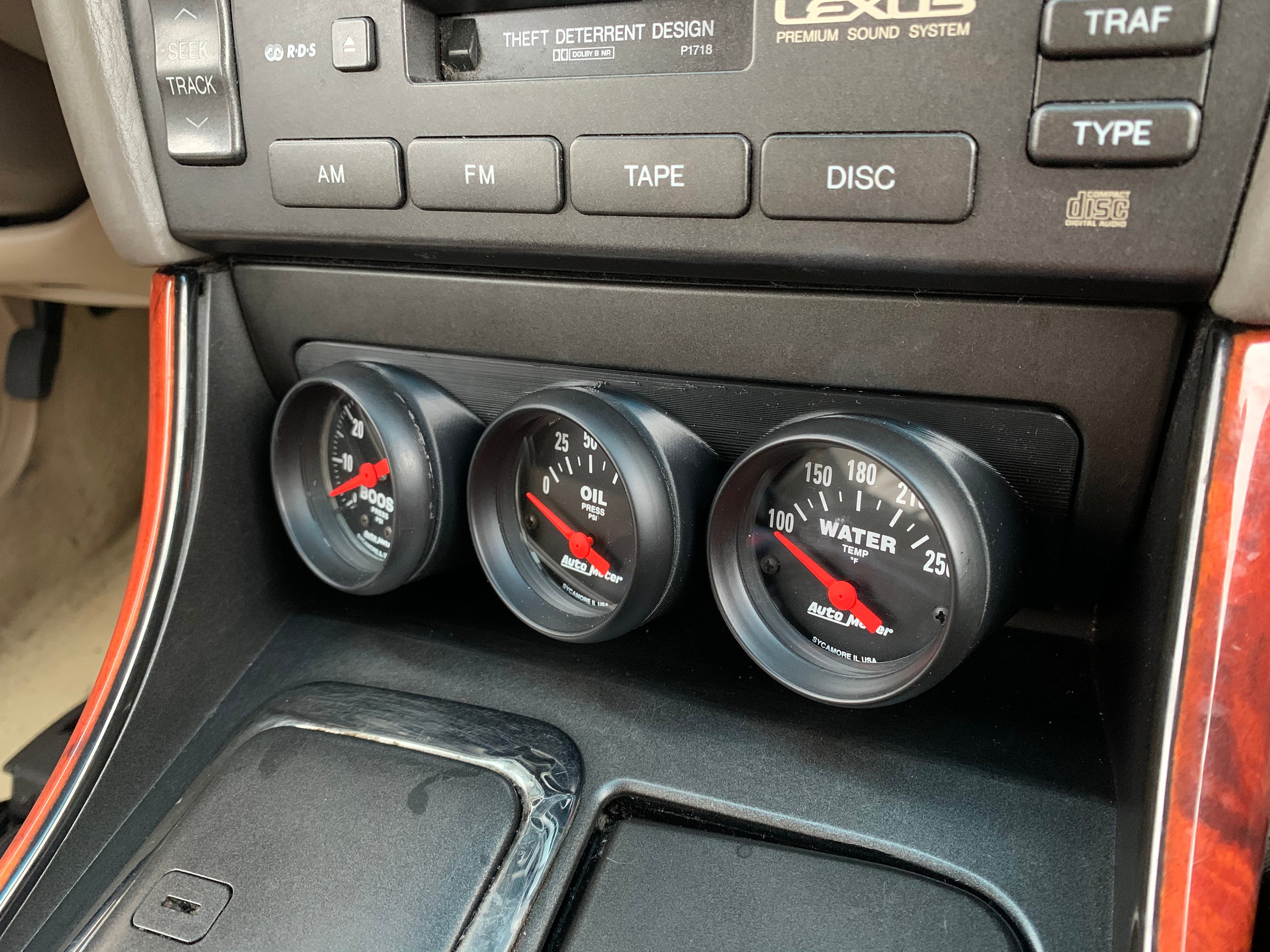 GS300 Toyota Aristo V300 Triple Gauge Pod Ash Tray/lighter Etsy