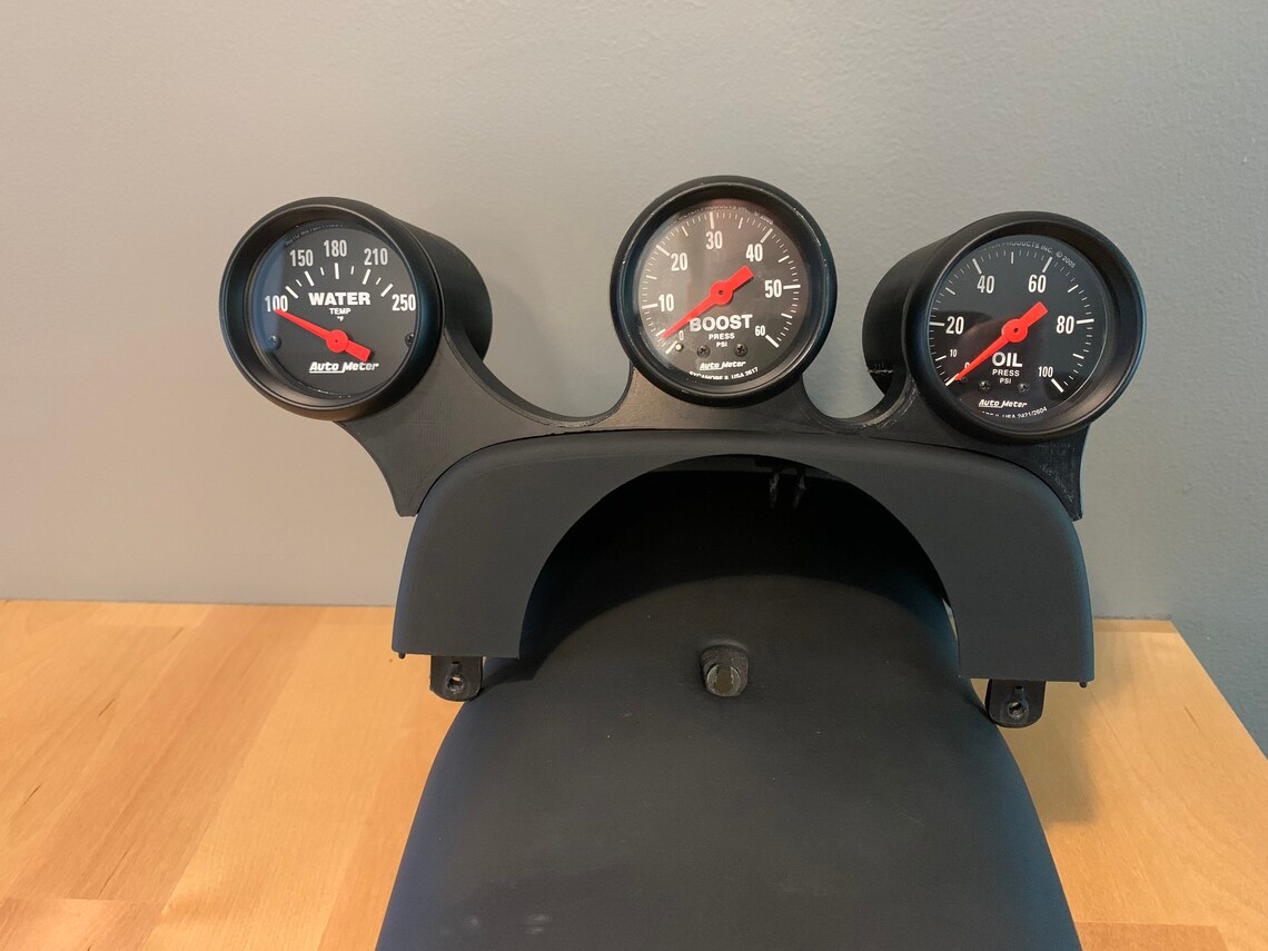 IS300 Steering Column Triple Gauge Pod Etsy