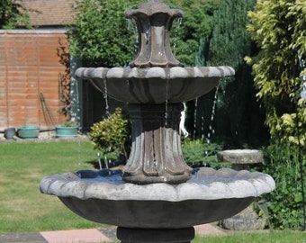 2 Tiered Barcelona self contained water fountain feature