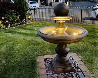 large Regis ball fountain