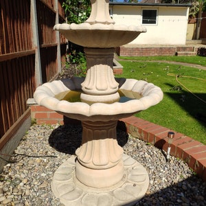 2 tier Barcelona fountain