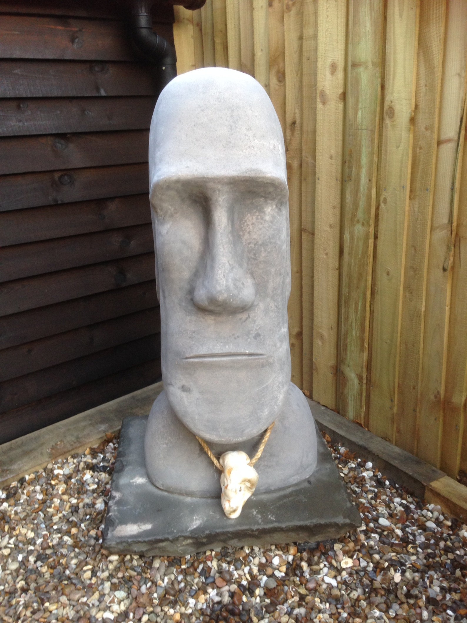 Extra Large Stone Easter Island Head Etsy