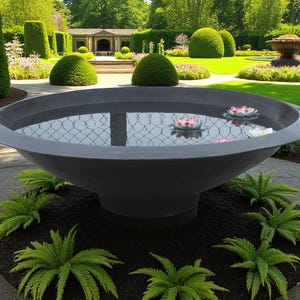 Large Riviera water garden tub Lily pot