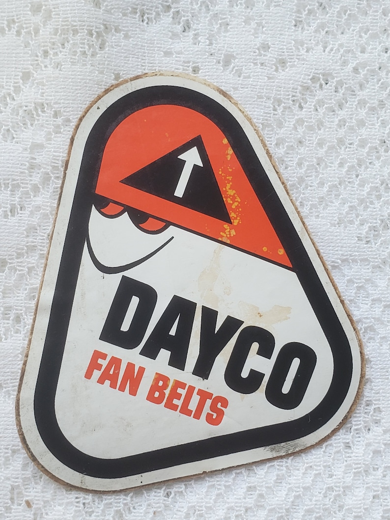 NASCAR Dayco Fan Belts Sticker Racing Sticker Hot Rod