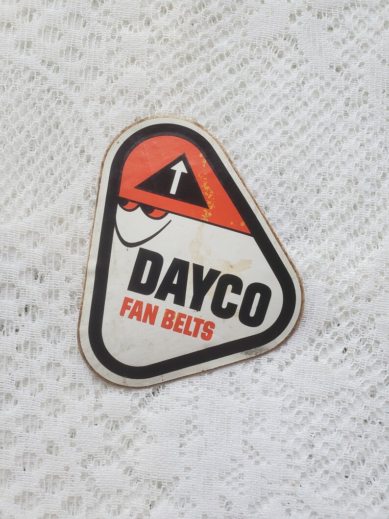 NASCAR Dayco Fan Belts Sticker Racing Sticker Hot Rod