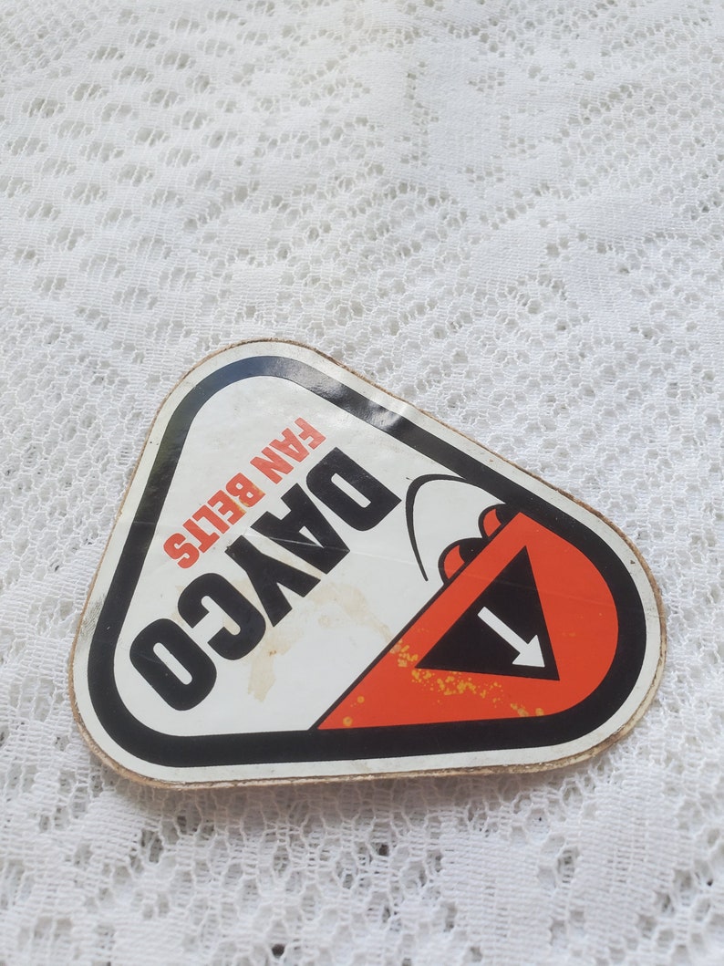 NASCAR Dayco Fan Belts Sticker Racing Sticker Hot Rod