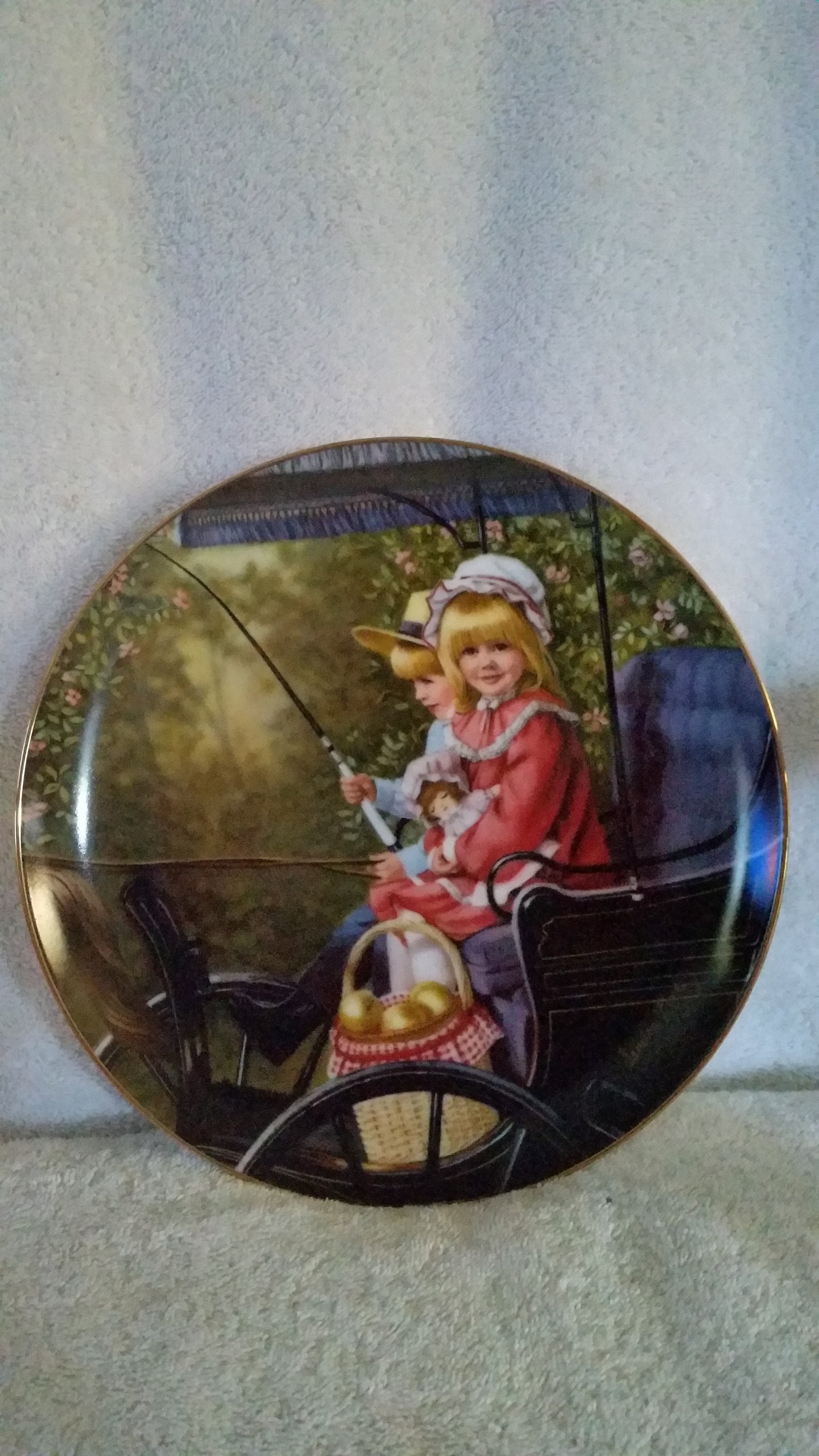 The Surrey Ride Days Gone By Plate Collection 8th Issue Etsy