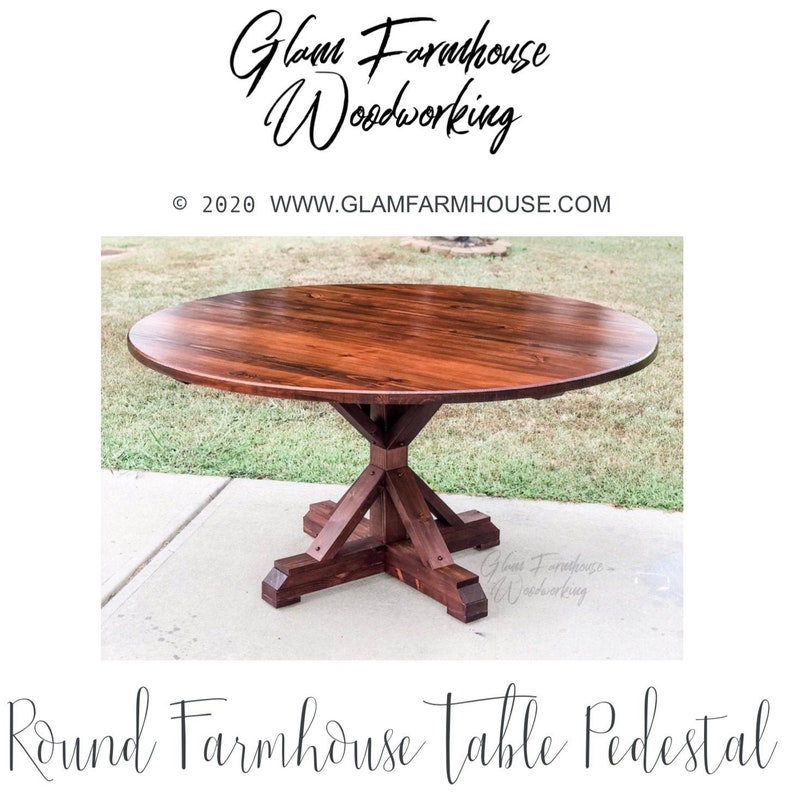 Woodworking Table Base Plan Woodworking Plan How to Etsy