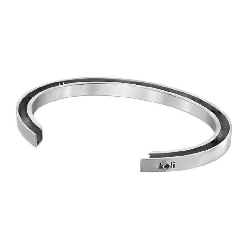 Silver Cuff Bracelet TUCK