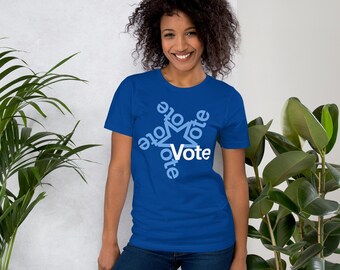 Vote Star Unisex t-shirt, Pro-democracy shirt, voting rights shirt