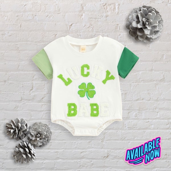 Lucky Baby First St. Patty's Day Baby Outfit! Explore adorable St. Paddy's Day Onesies for the cutest celebration vibes