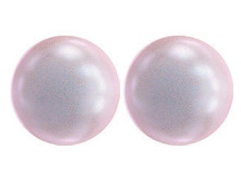 Argus Crystal Pearls, 5810, Schillernde Verträumte Rose in 3, 4, 6, 8 oder 10mm, Made in Austria