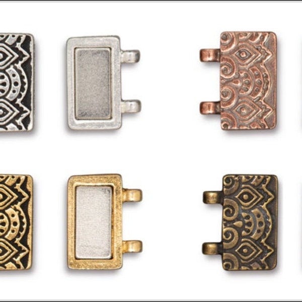 TEMPLE Stitch-In Magnetic Clasp, TierraCast, 4 Finishes