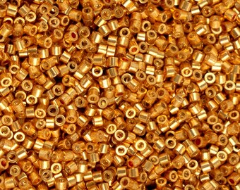 Cylin™ Beads 11/0, CY11-1220 Electrogold Coat, 25g