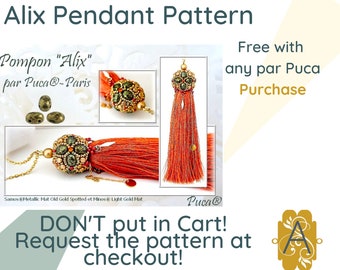 FREE Pattern "Alix" Necklace - Free with any Les Perles Par Puca purchase