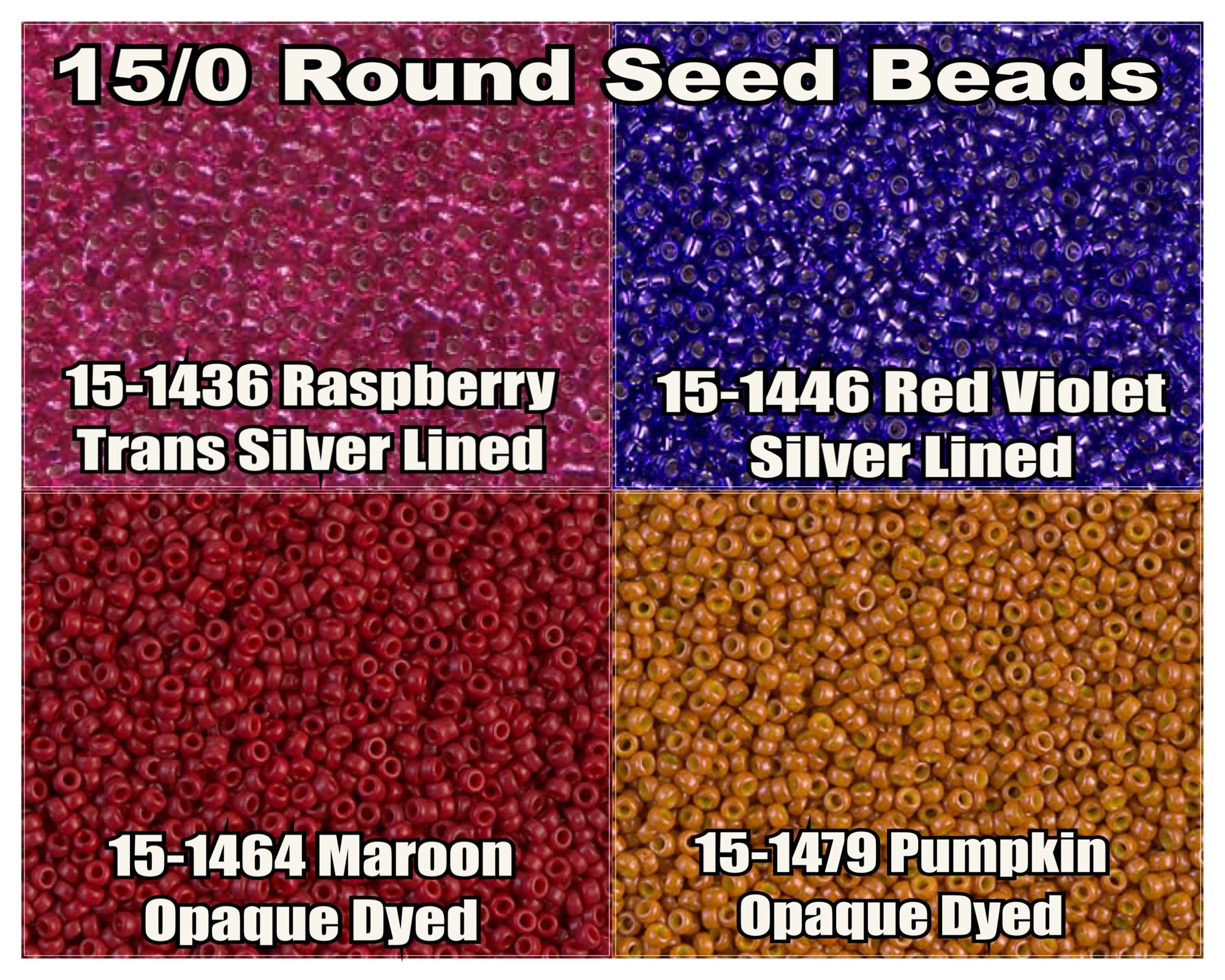 15-1464, Miyuki 8.2g Dyed Opaque Maroon 15-1464, Miyuki 8.2g Dyed Opaque Maroon