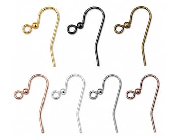 Simpli French Hook Earring Wires, 7 Finishes
