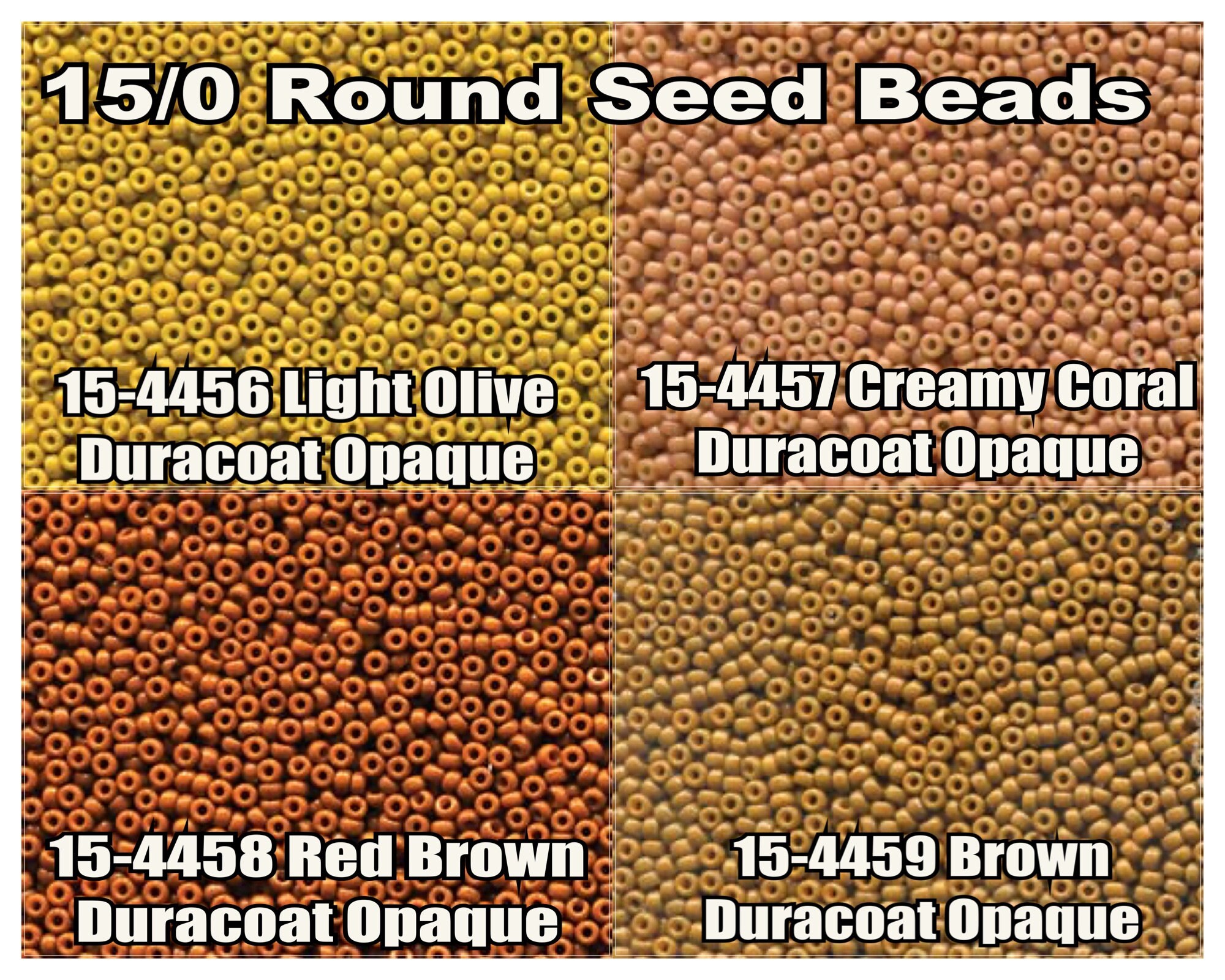 15-4458, Miyuki 8.2g Duracoat Opaque Dyed Red Brown 15-4458, Miyuki 8.2g Duracoat Opaque Dyed Red Brown