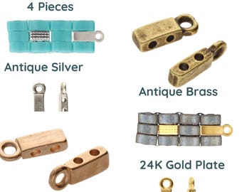 Platillo Apantima, Media Cuenta de Tila, 4 Piezas, 4 Acabados