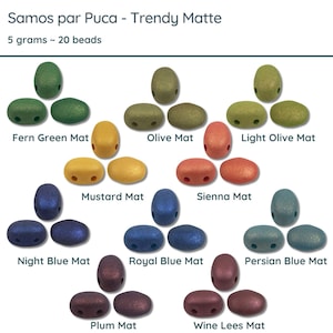 Samos par Puca, 5g., Trendy Matte Collection, 10 colors