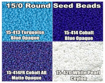 15-414, Miyuki 8.2g Cobalt Blue 15-414, Miyuki 8.2g Cobalt Blue