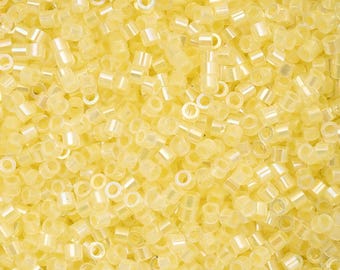 Cylin™ Beads 11/0, CY11-1013 Pale Yellow Lined, 25g