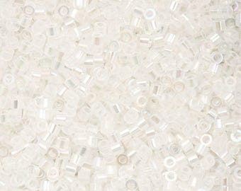 Cylin™ Beads 11/0, CY11-1027 White Opal AB, 25g