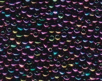 Miyuki Drop Beads 3.4mm, DP-0454, Purple Iris, 10g