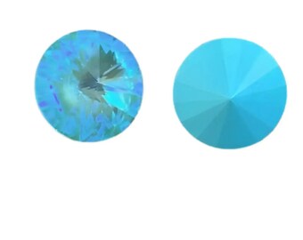 Cristallo Swarovski Rivolis, 1122, 12 mm, Laguna Delite
