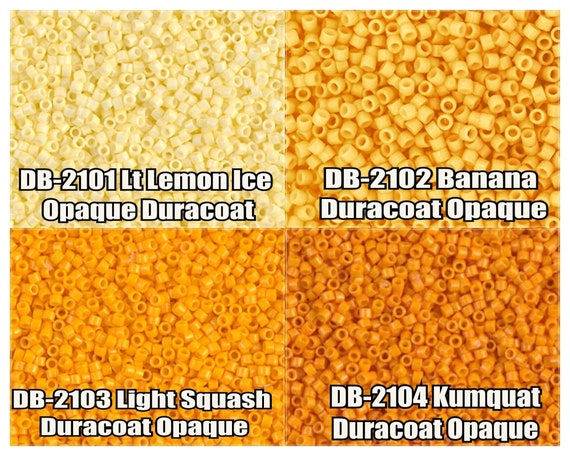 【SALE】 Delica Miyuki 11/0 Beads, DB2104 DB2103, DB2102, DB2101, 菓子