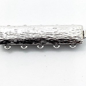 CLASPGARTEN 5-Strand Tube OR Bracelet Clasp &quot;Shimmer&quot;