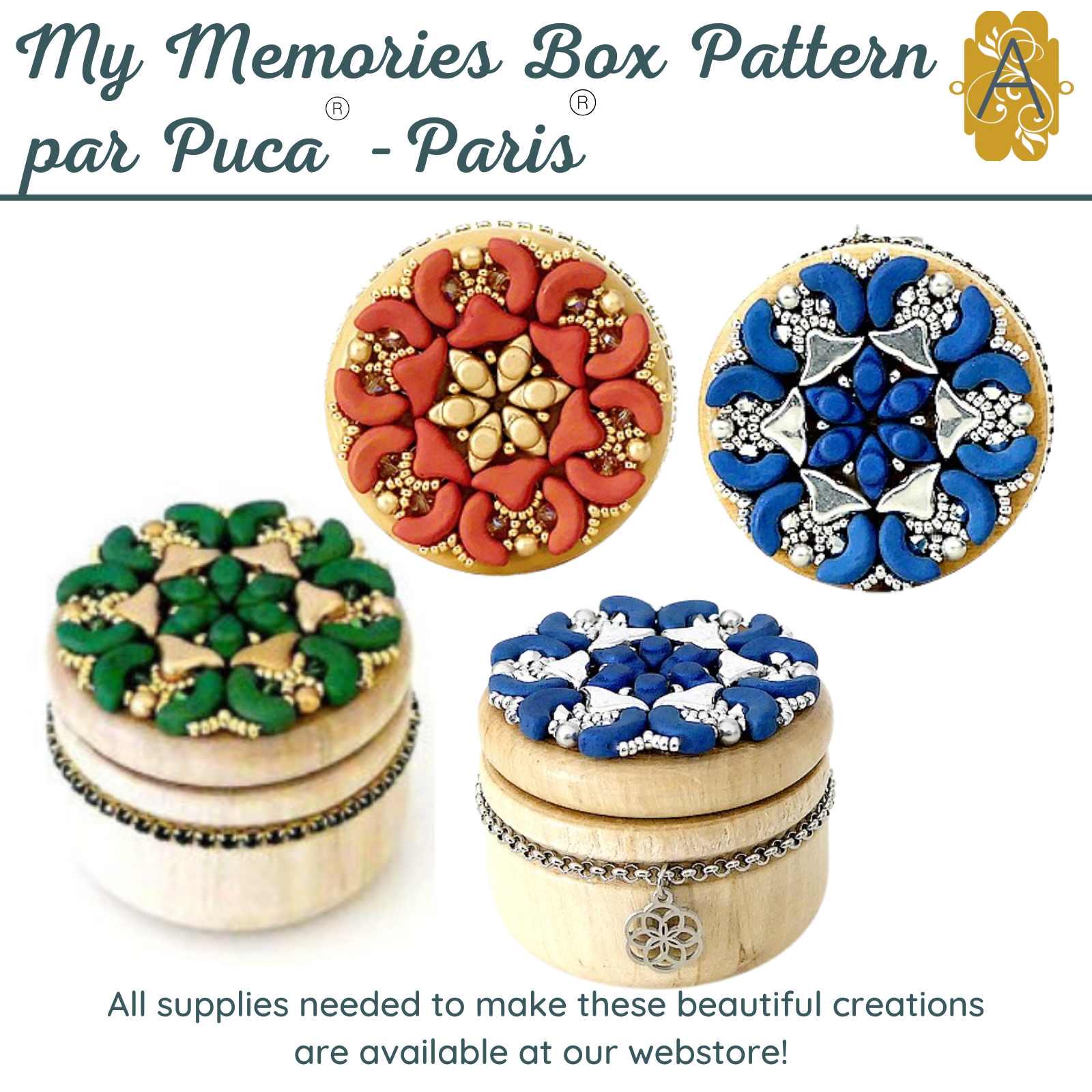 My Memories Box Pattern par Puca