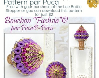 FREE! "Fucshia" Bottle Topper Pattern, FREE When you order the Lee Bottle Topper