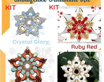 SNOWFLAKE Ornament Kit, Holiday Decoration