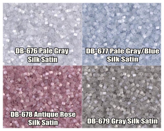 MiyUki 11/0 Miyuki Delica Beads DB676, DB677, DB678, DB679 - 5g, 10g - Etsy