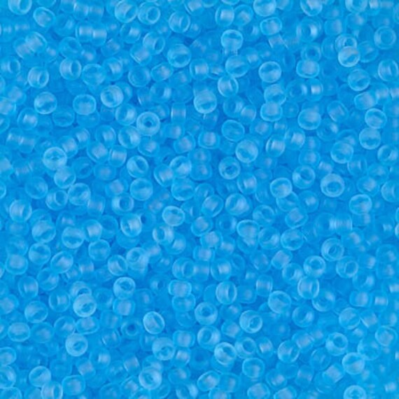 15-149, Miyuki 8.2g Transparent Capri Blue 15-149, Miyuki 8.2g Transparent Capri Blue