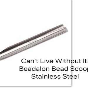 BEAD SCOOP Your Best Beading Friend. Beadalon Stainless Steel