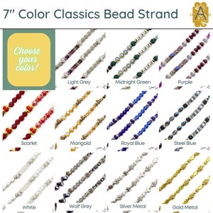 Color Classics, Contas de 7&quot; por Jesse James, Contas, 11 Cores