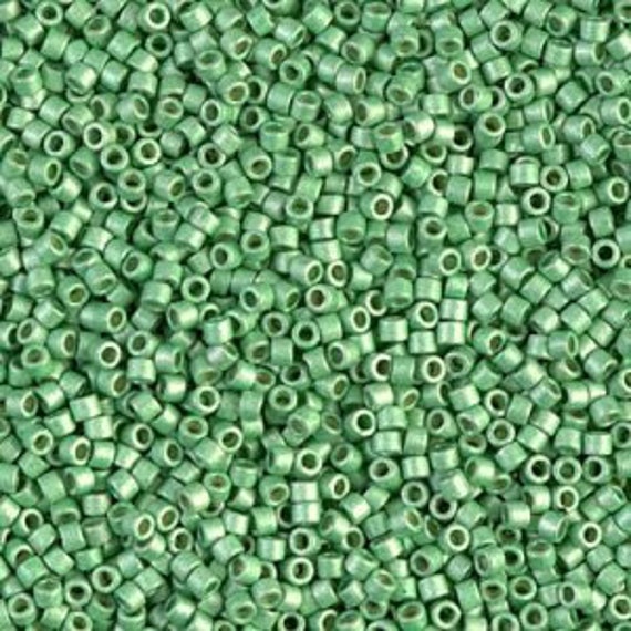 11/0 Miyuki Delica Beads, DB1843, DB1843F, DB1844, DB1844F - 5g