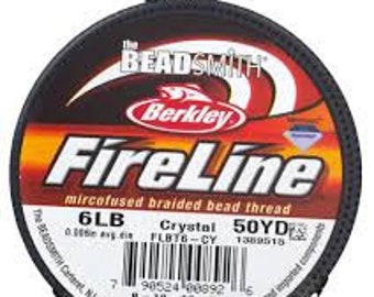 6 Lb Fireline Thread, Smoke, Black Satin, 50 Yds -  Denmark