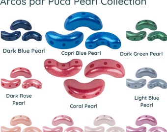 Arcos par Puca, Pearl Collection, 5 grams, 10 Luscious Colors